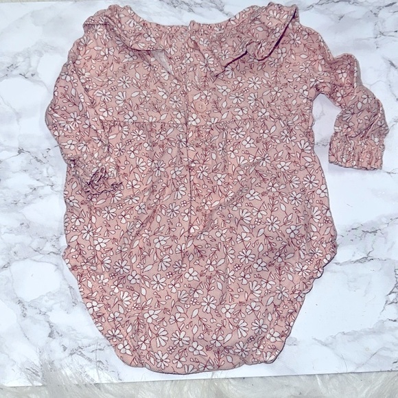 Just one you by carters newborn Floral Pink girls One Piece - Picture 4 of 4